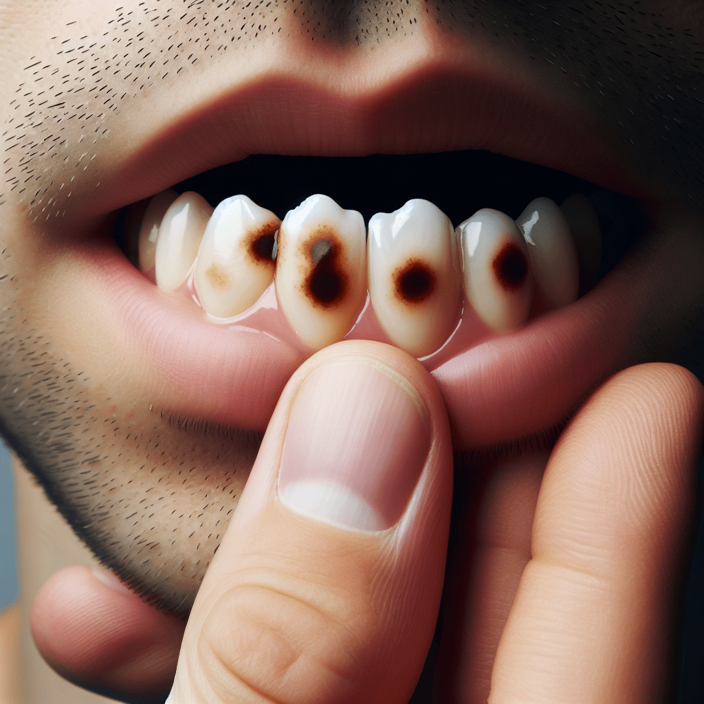 Braune Flecken am Zahn Ursachen Behandlung und Prävention