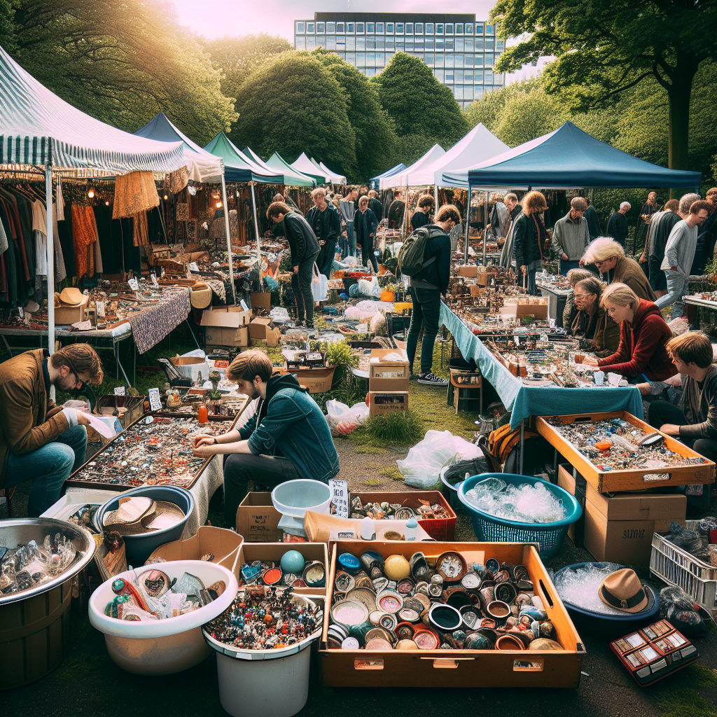 Flohmarkt der Gärten Hamburg Entdecken und Schnäppchen Finden