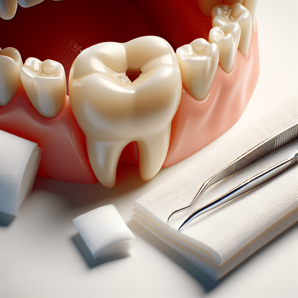 Zahn gezogen Essensreste in Wunde vermeiden und reinigen