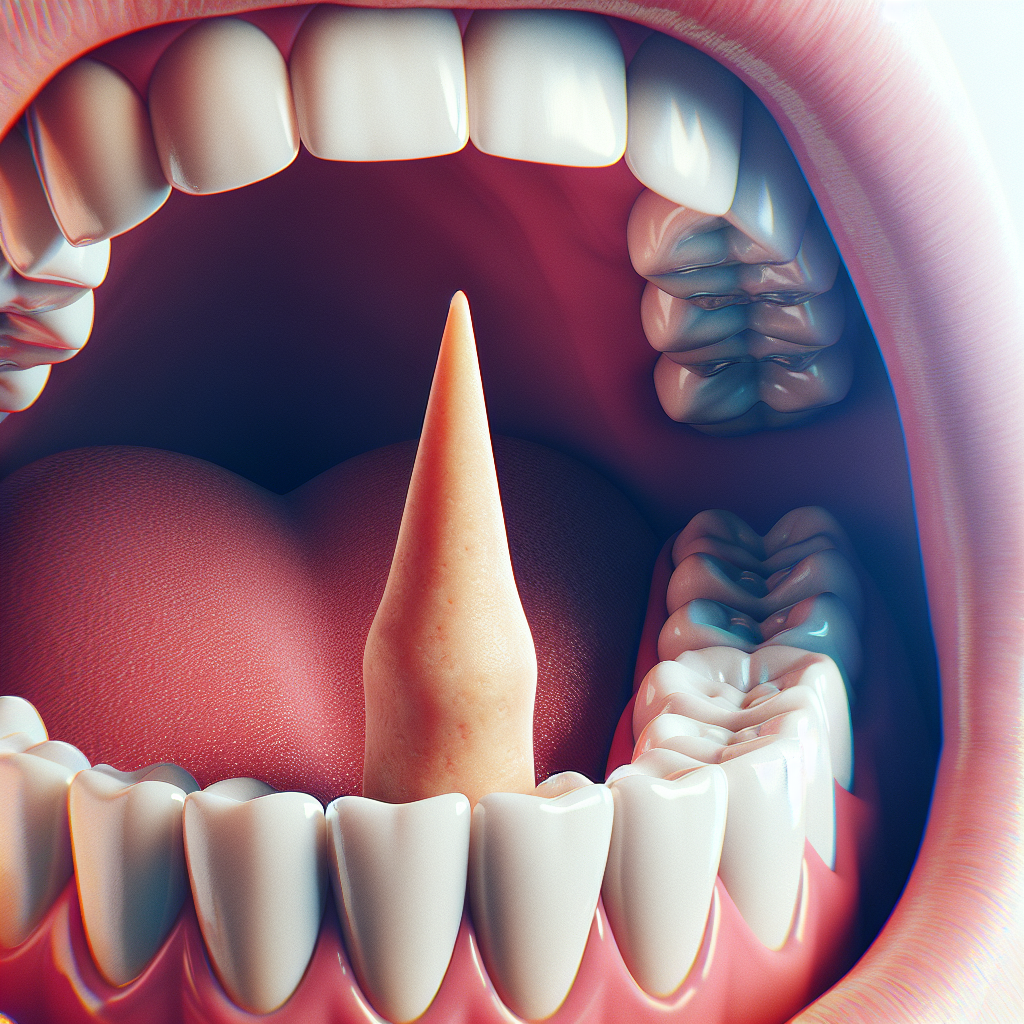 Etwas Spitzes kommt aus Zahnfleisch Ursachen und Lösungen entdecken