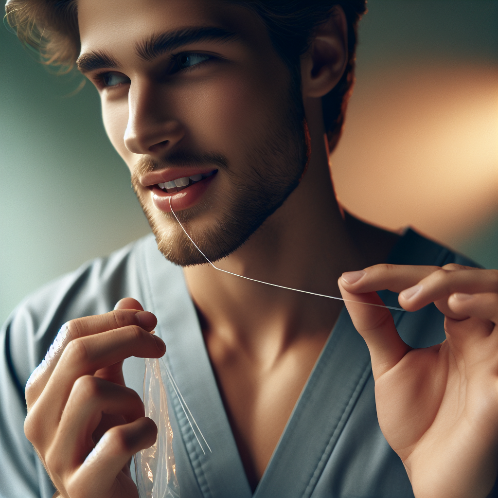 Zahnseide vor oder nach Zähneputzen die beste Methode finden